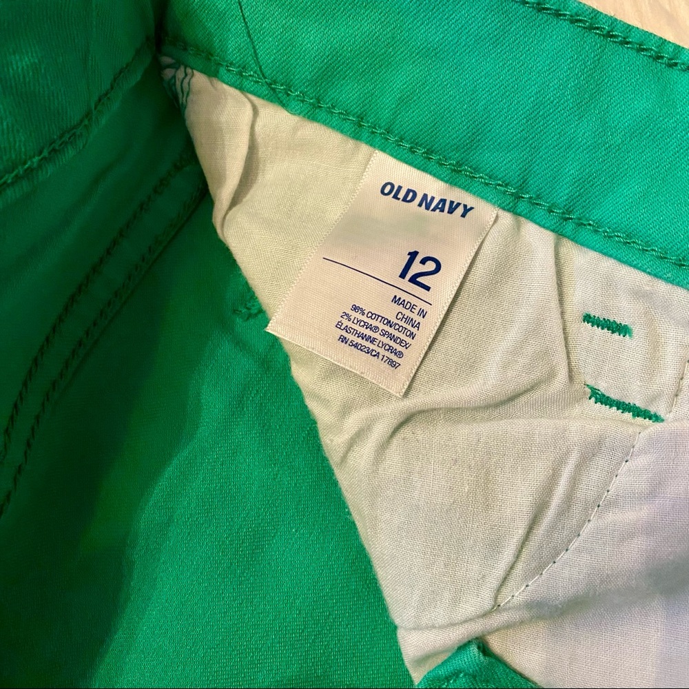 Bright green skinny jeans - Picture 3 of 5
